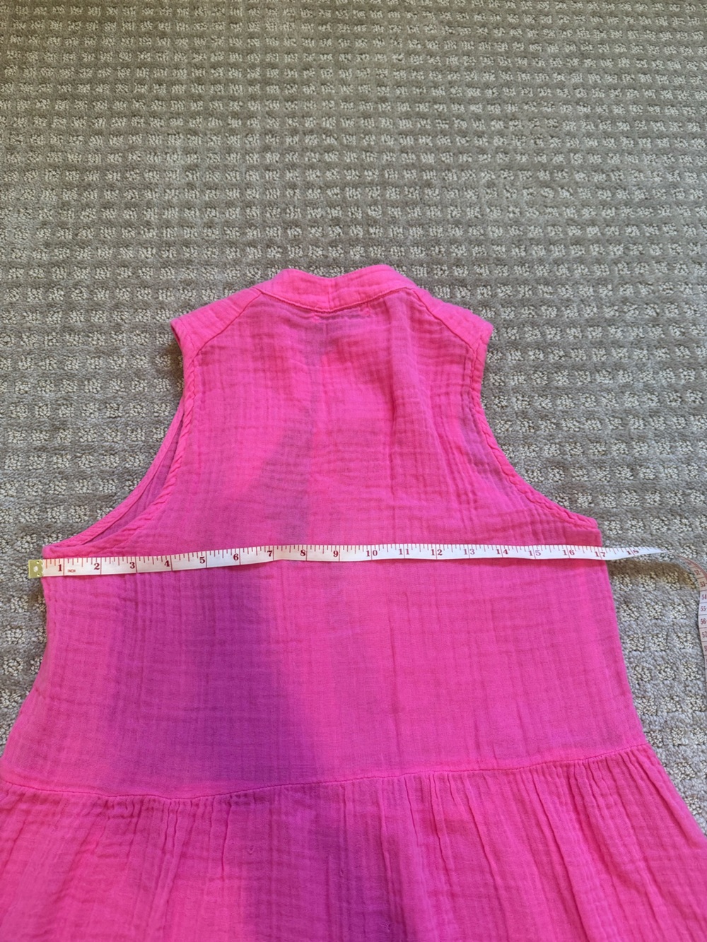 Michael Stars Daisy gauze dress pink size xs - Picture 7 of 10